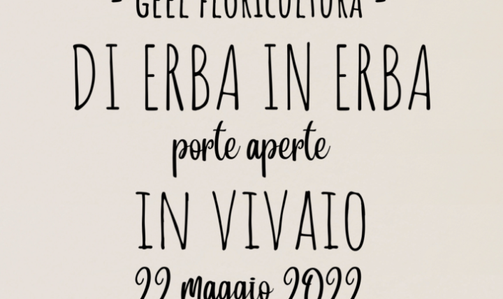 Di Erba in Erba – Orari corsi ed eventi