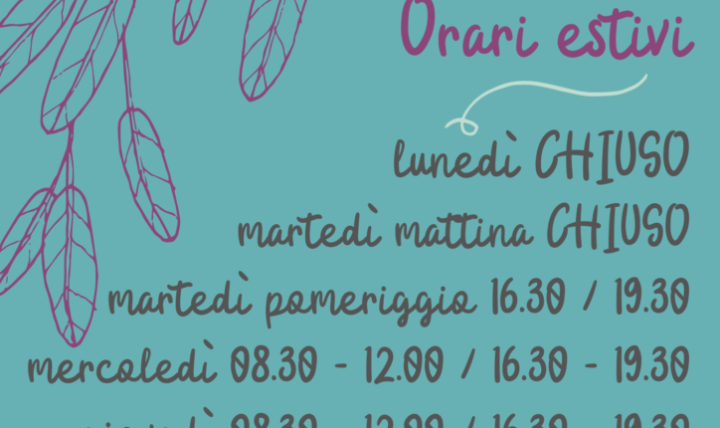 Orari estivi 2022