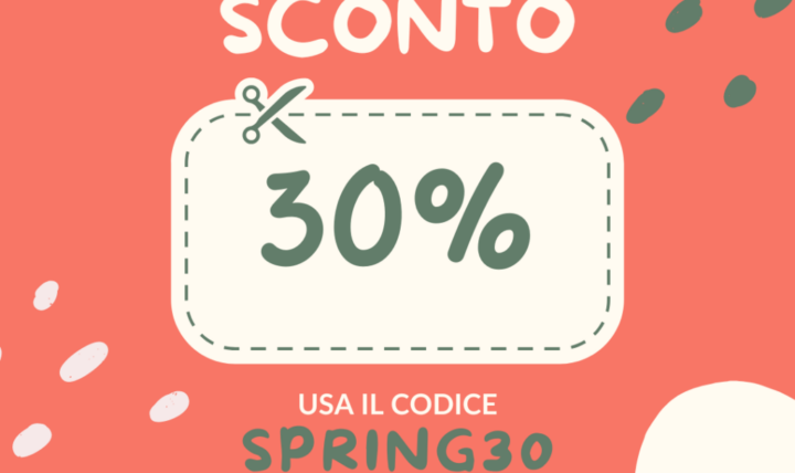 Spring30: 30% di sconto sul catalogo piante dal 20 maggio al 3 giugno