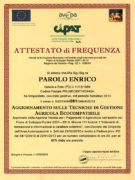 Geel Floricultura - Attestato Corso Parolo Enrico Geel Floricultura - Attestato Corso Parolo Enrico